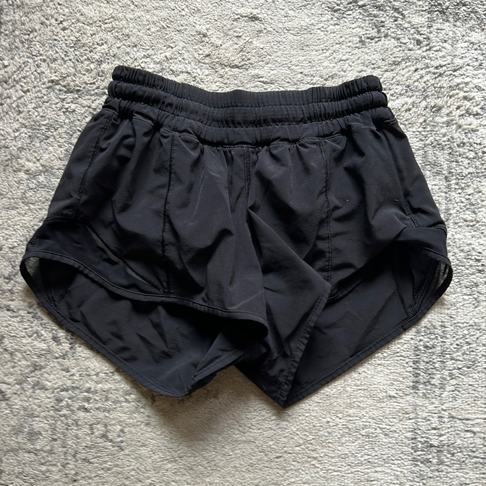 Black lulu shorts